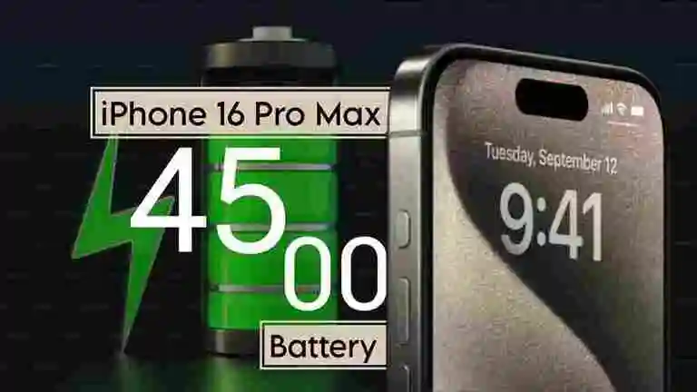 iPhone 16 Pro Max Battery mAh