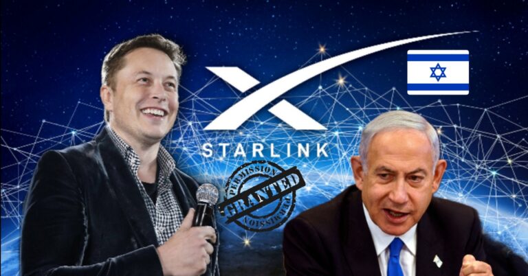 इज़राइल मे एलोन मस्क के starlink को मिली अनुमति- पर कुछ शर्तों के साथ।
