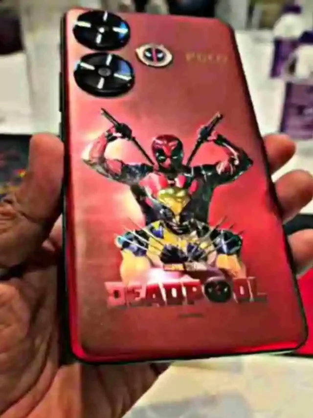 Poco F6 Deadpool Edition लिमिटेड स्टाॅक भारत मे