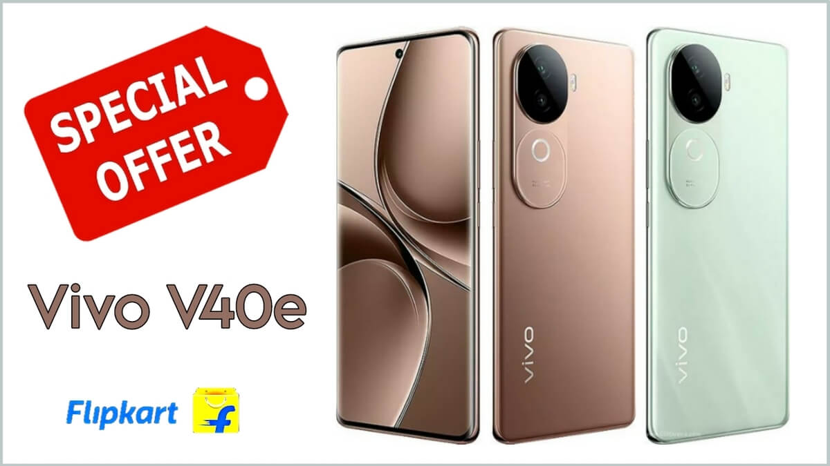 Vivo V40e flipkart offer