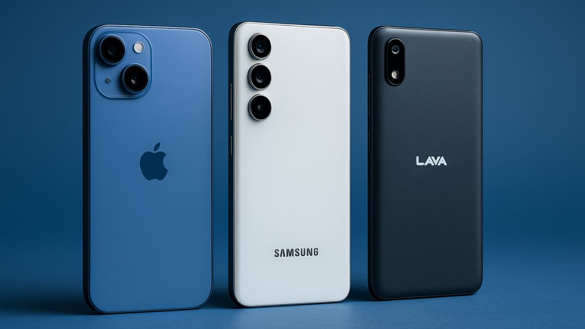 Non-Chinese smartphones in India 2025