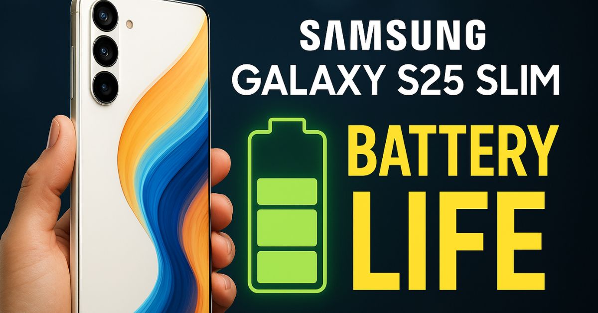 Samsung S25 Slim Battery Life
