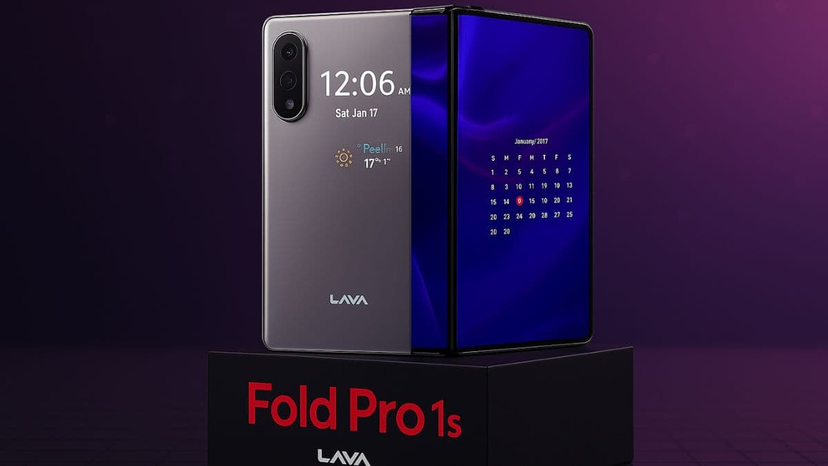 Lava Fold Pro 1s A Foldable Flagship Killer 12GB RAM, 208MP Selfie Camera & 150W Battery