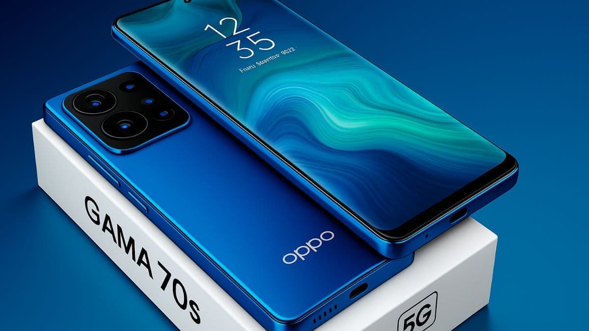 Oppo Gama 70s The Future Beast with 24GB RAM & 250MP Selfie Camera Under ₹38,999